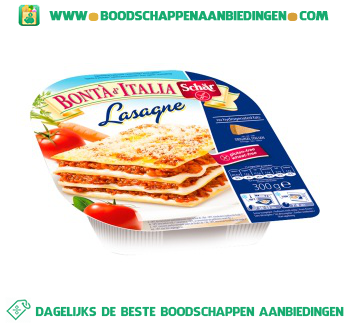 Lasagne glutenvrij aanbieding