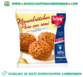 Meergranenbroodjes glutenvrij aanbieding