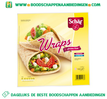 Schär Wraps glutenvrij aanbieding