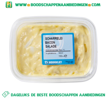 Scharrelei bacon salade aanbieding