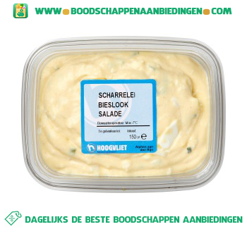 Scharrelei bieslook salade aanbieding