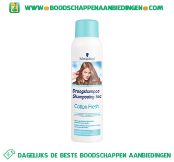 Droogshampoo cotton fresh aanbieding