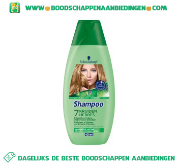 Shampoo 7 kruiden aanbieding