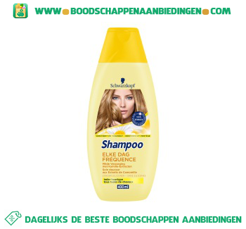 Shampoo elke dag aanbieding