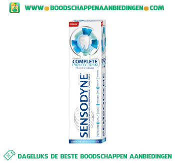 Sensodyne Tandpasta complete protection aanbieding