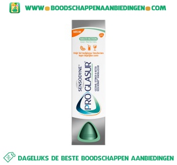 Sensodyne Tandpasta pro glasur multi action daily aanbieding