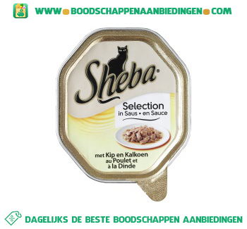 Sheba Pate kip kalkoen aanbieding