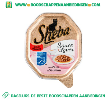 Sheba Sauce lover zalm aanbieding