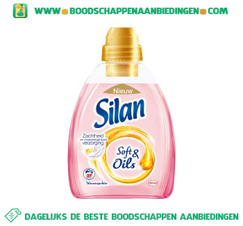 Silan Wasverzachter soft & oils pink aanbieding