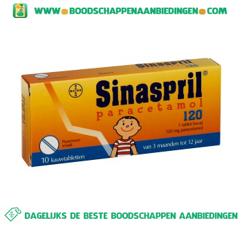 Sinaspril Paracetamol aanbieding