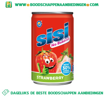 Sisi Strawberry no bubbles aanbieding