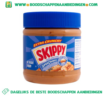 Skippy Super chunk pindakaas aanbieding