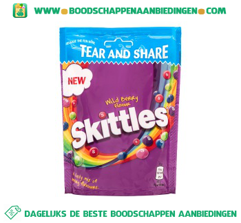 Skittles Wild berry aanbieding