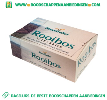 Rooibos thee aanbieding