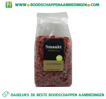 Smaakt Goji bessen aanbieding