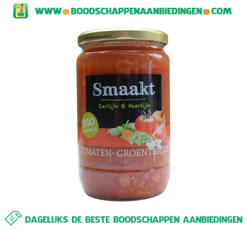 Smaakt Tomaten/groentensoep aanbieding