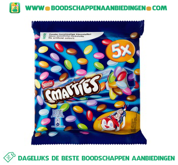 Smarties 5-pak aanbieding