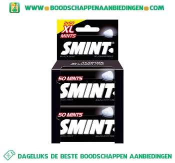 Smint Blackmint XL duopak aanbieding