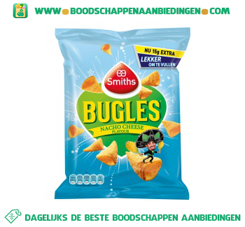 Smiths Bugles nacho cheese aanbieding