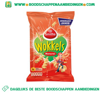 Wokkels naturel aanbieding