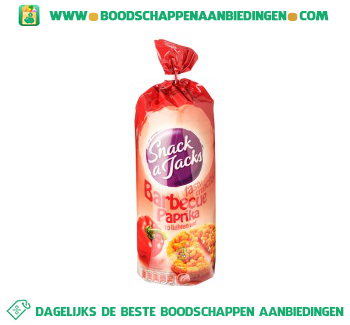 Snack a Jacks Barbecue paprika aanbieding