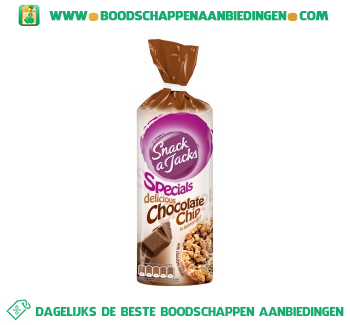 Snack a Jacks Chocolate chip aanbieding