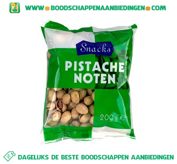 Snacks Pistachenoten aanbieding