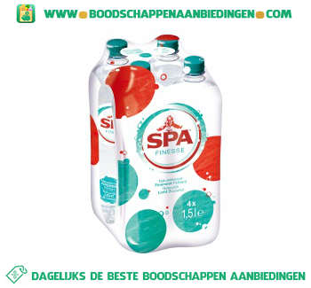 Spa Finesse 4-pak aanbieding