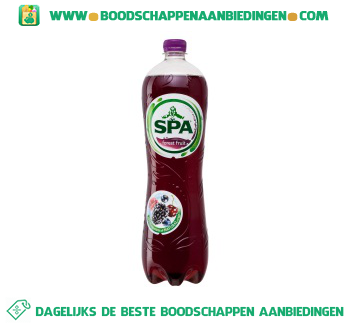 Spa Forest fruit aanbieding