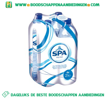 Spa Reine 4x2000ml aanbieding