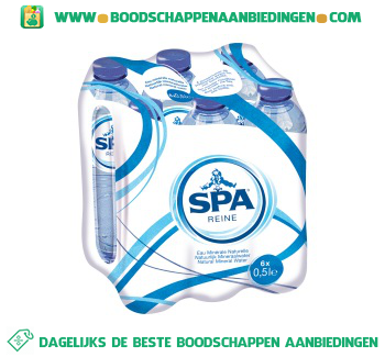 Spa Reine 6x500ml aanbieding