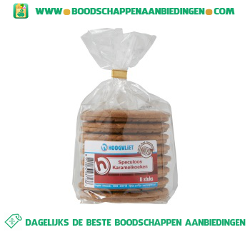 Speculoos karamelkoeken aanbieding