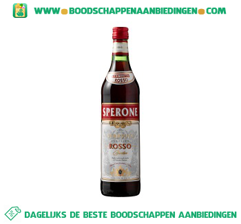 Sperone Vermouth rosso aanbieding
