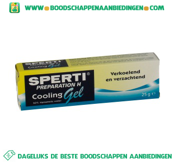 Sperti Cooling gel aanbieding