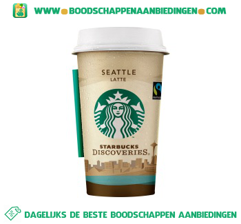 Discoveries Seattle latte aanbieding