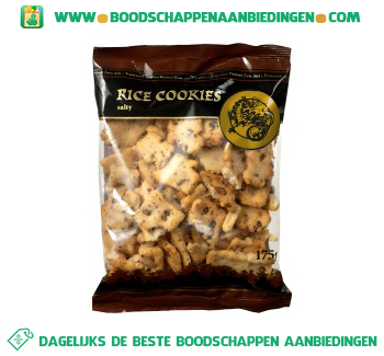 Rice cookies aanbieding