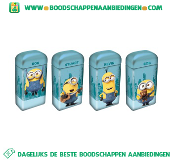 Minions crispt choco tin aanbieding