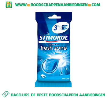 Freshzone peppermint aanbieding