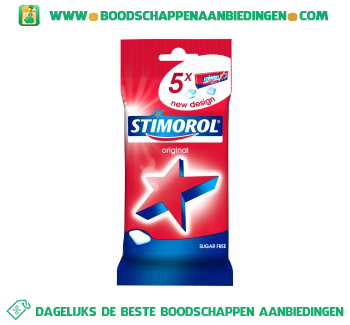 Stimorol Original suikervrij aanbieding