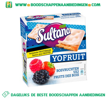 Sultana Yofruit bosvruchten aanbieding