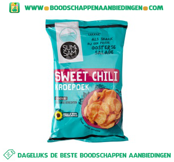 Sum & Sam Kroepoek sweet chili aanbieding