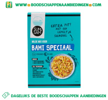 Sum & Sam Mix baMi speciaal aanbieding