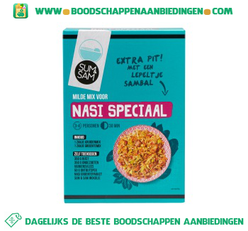 Mix nasi speciaal aanbieding