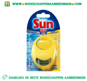 Sun Machineverfrisser citroen aanbieding