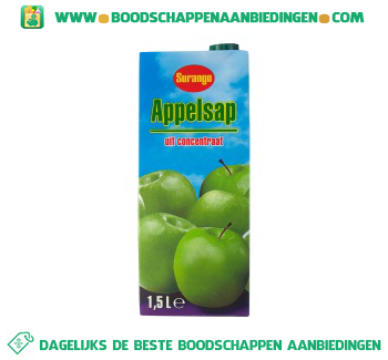 Appelsap aanbieding