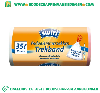 Trekbandzak 35 liter aanbieding