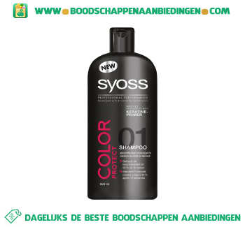 Syoss Shampoo color protect aanbieding