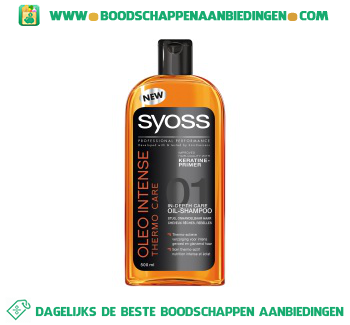 Shampoo oleo intense aanbieding