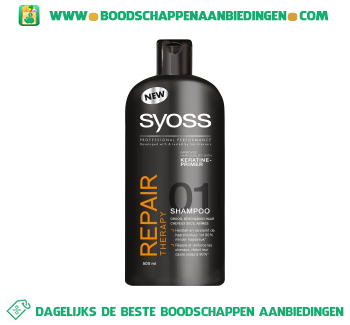 Shampoo repair therapy aanbieding