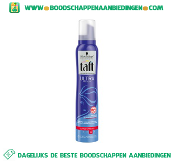 Taft Ultra mousse aanbieding